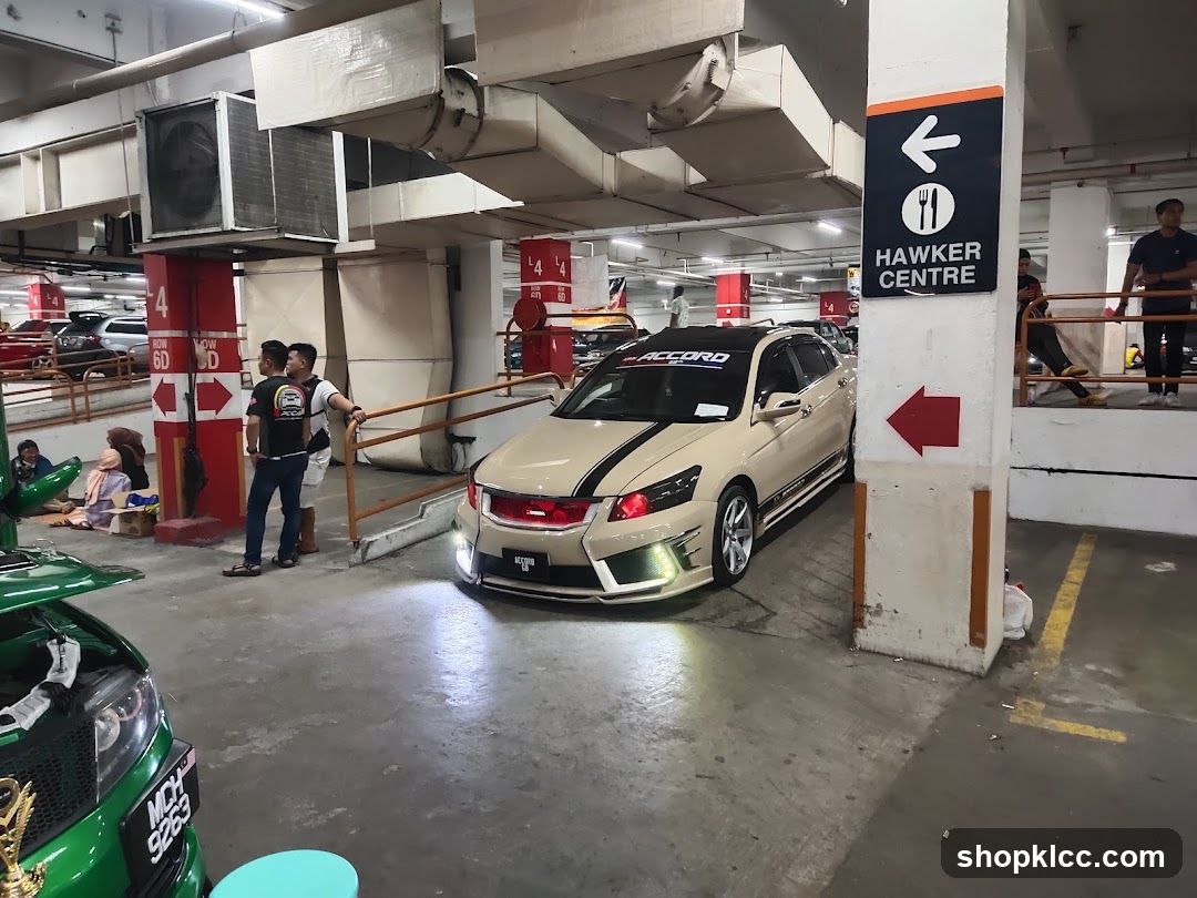 Car Show in Parking Lot