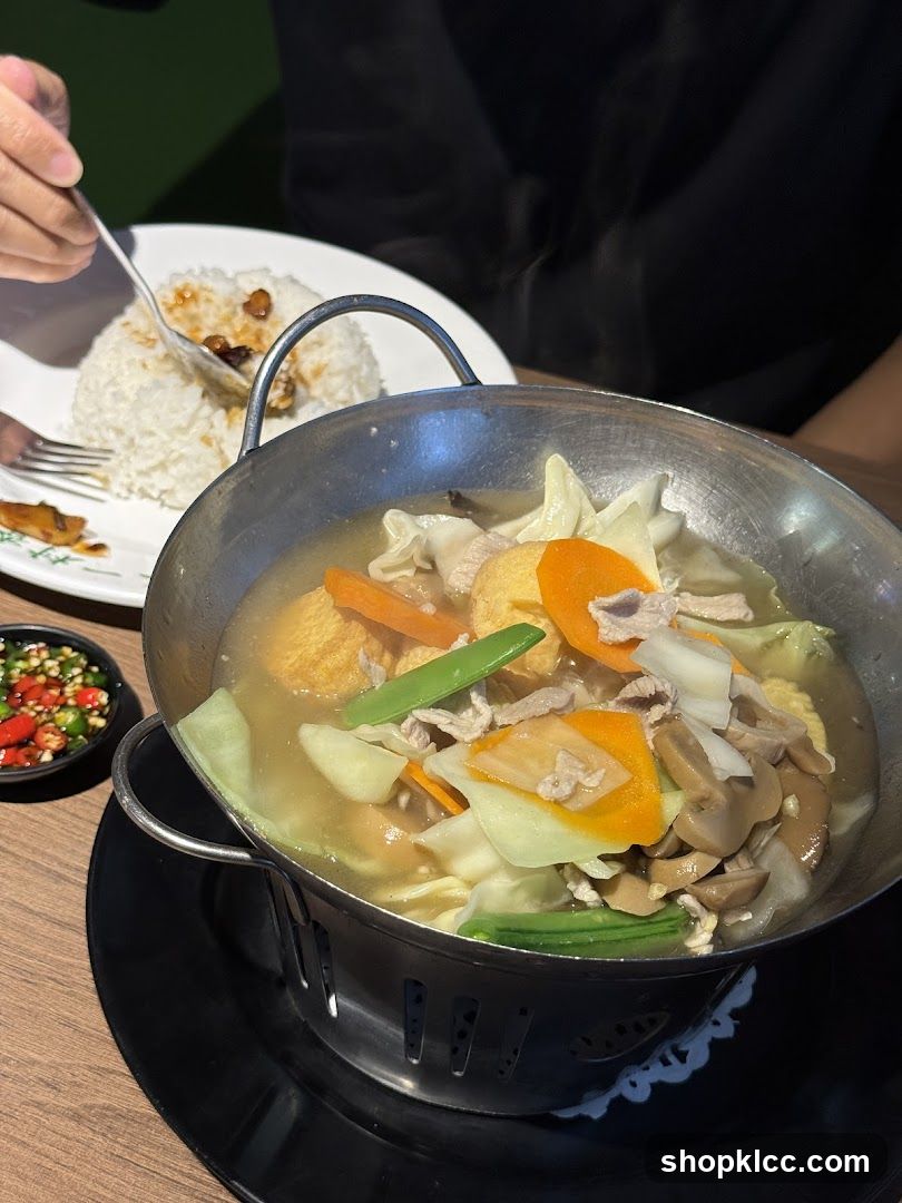 Hot Pot Dish with Rice