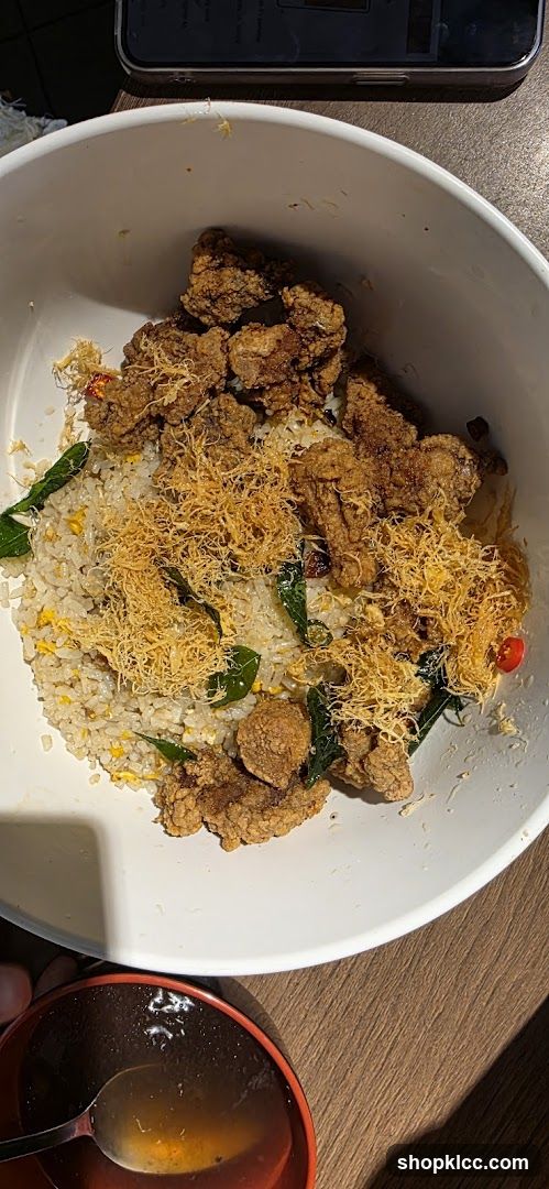 Fried Chicken and Rice