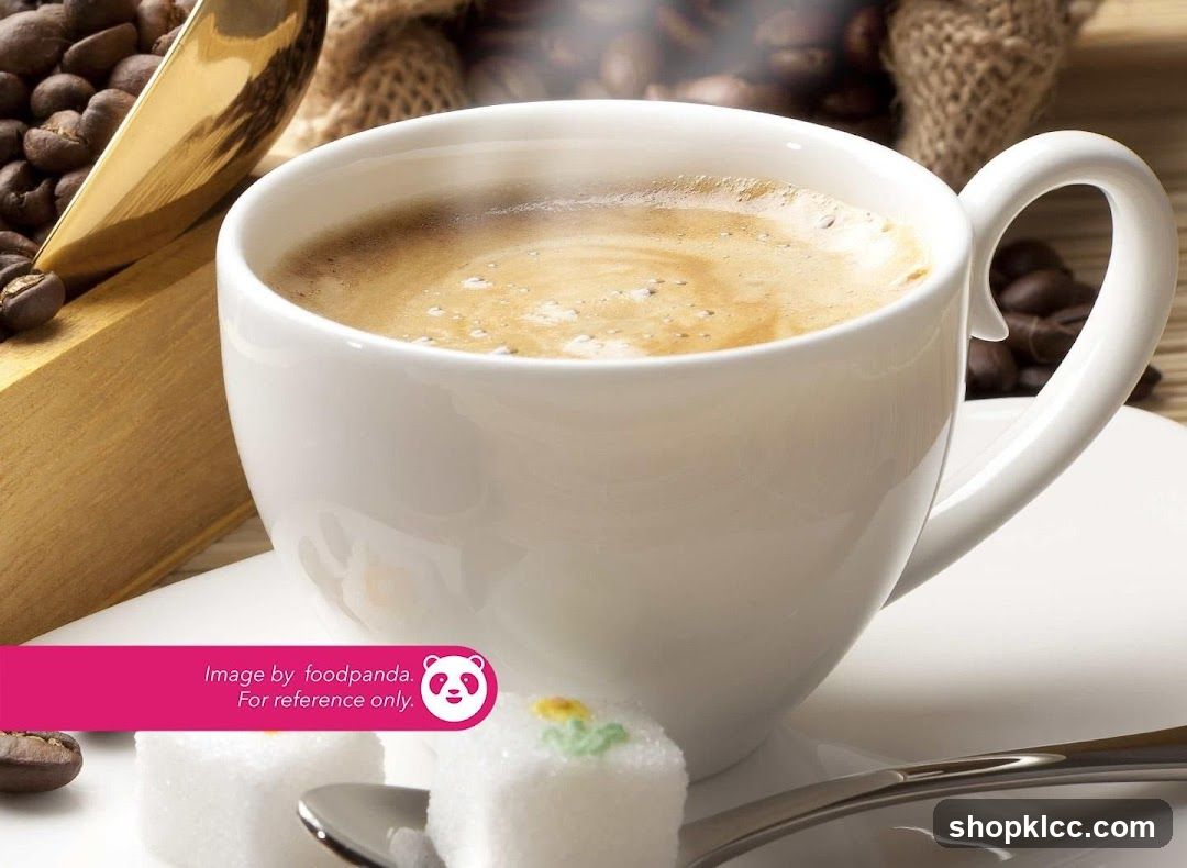 Coffee with Sugar Cubes