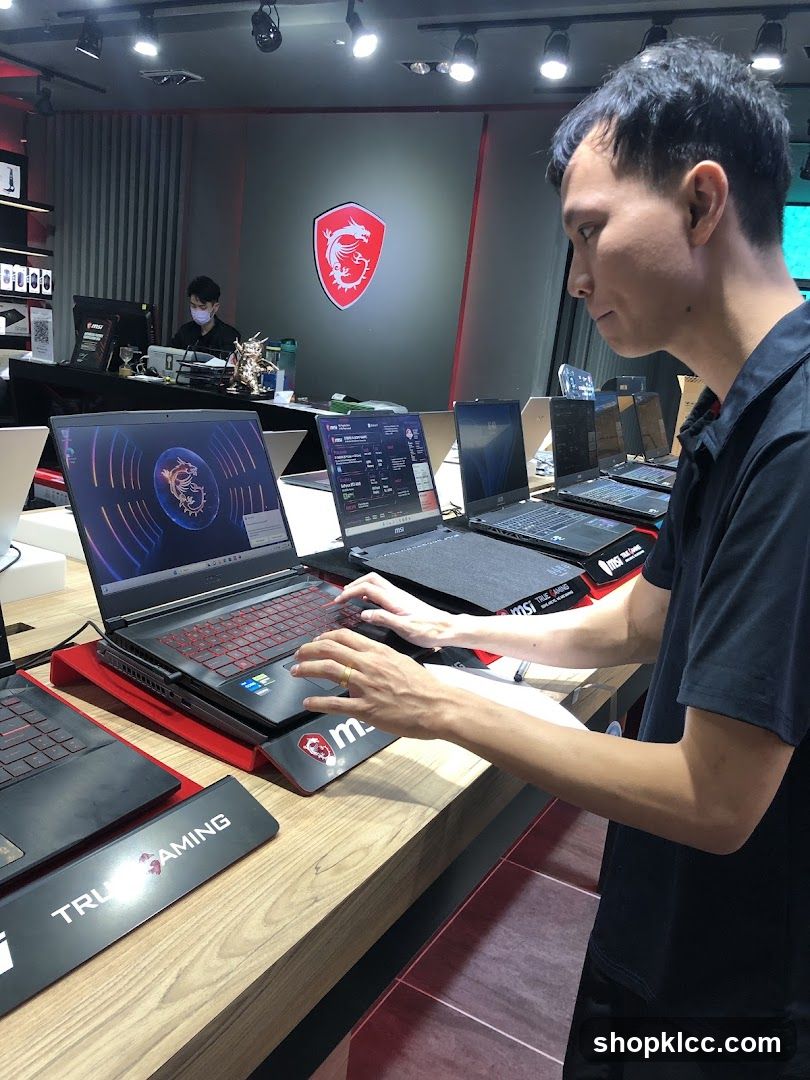 MSI Gaming Laptops Display