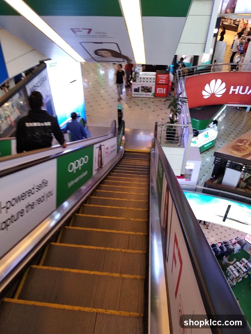 Escalator in a Mall