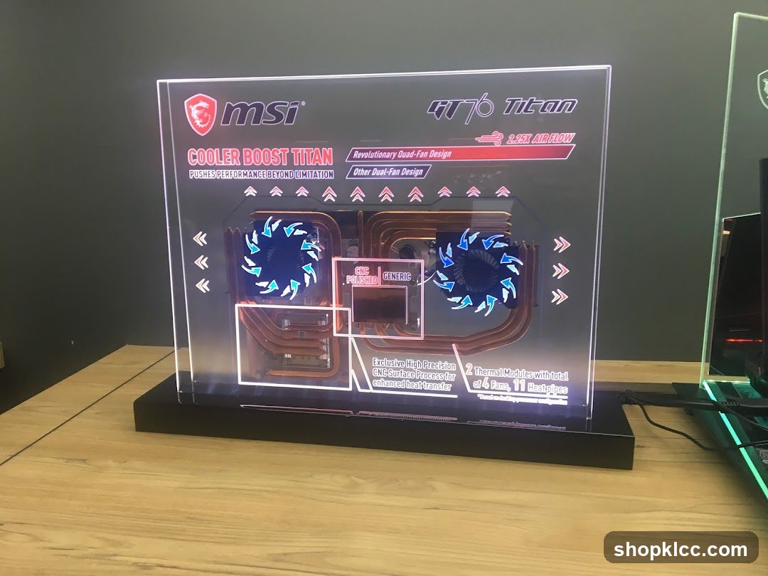 MSI Cooler Boost Titan Display