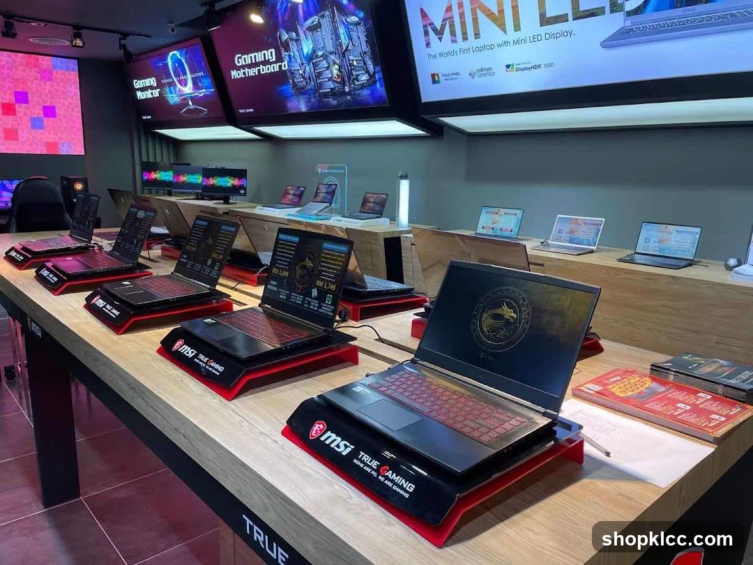 MSI Gaming Laptops Display