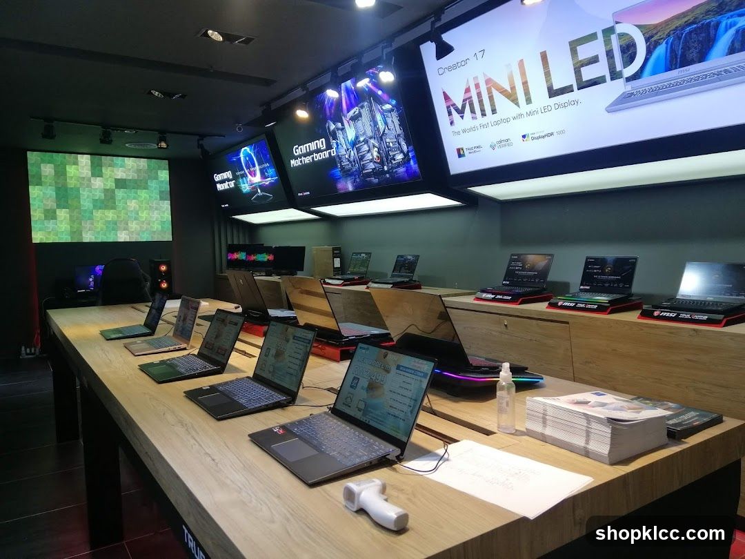 Computer Store Display