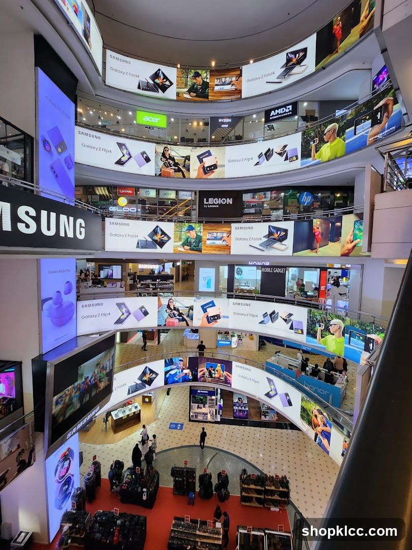 Electronics Store Interior