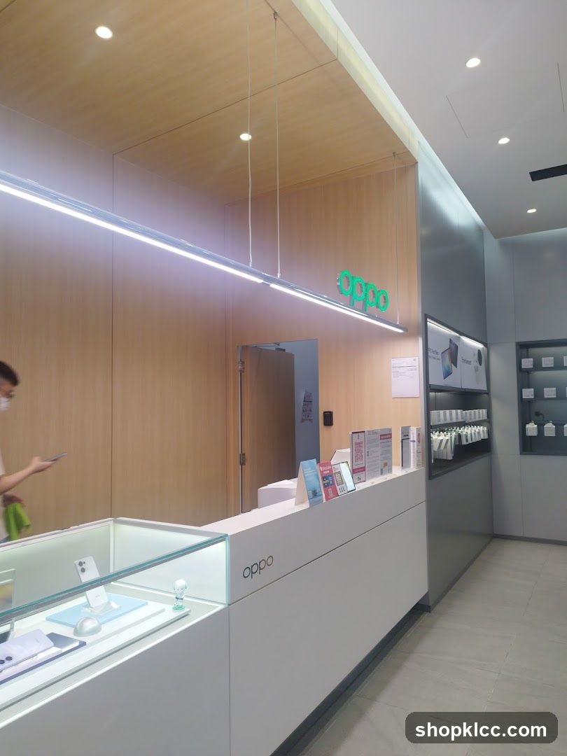 Oppo Store Interior