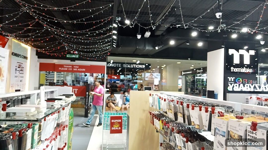 Electronics Store Interior