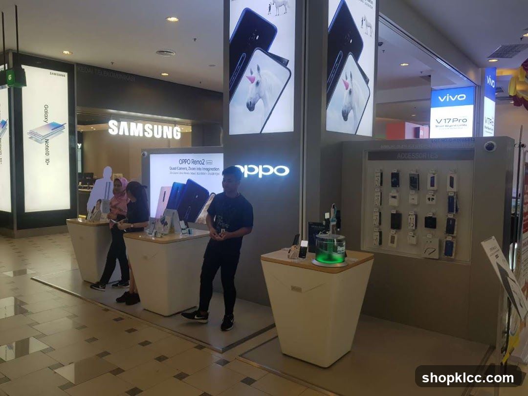 Mobile Phone Store Display