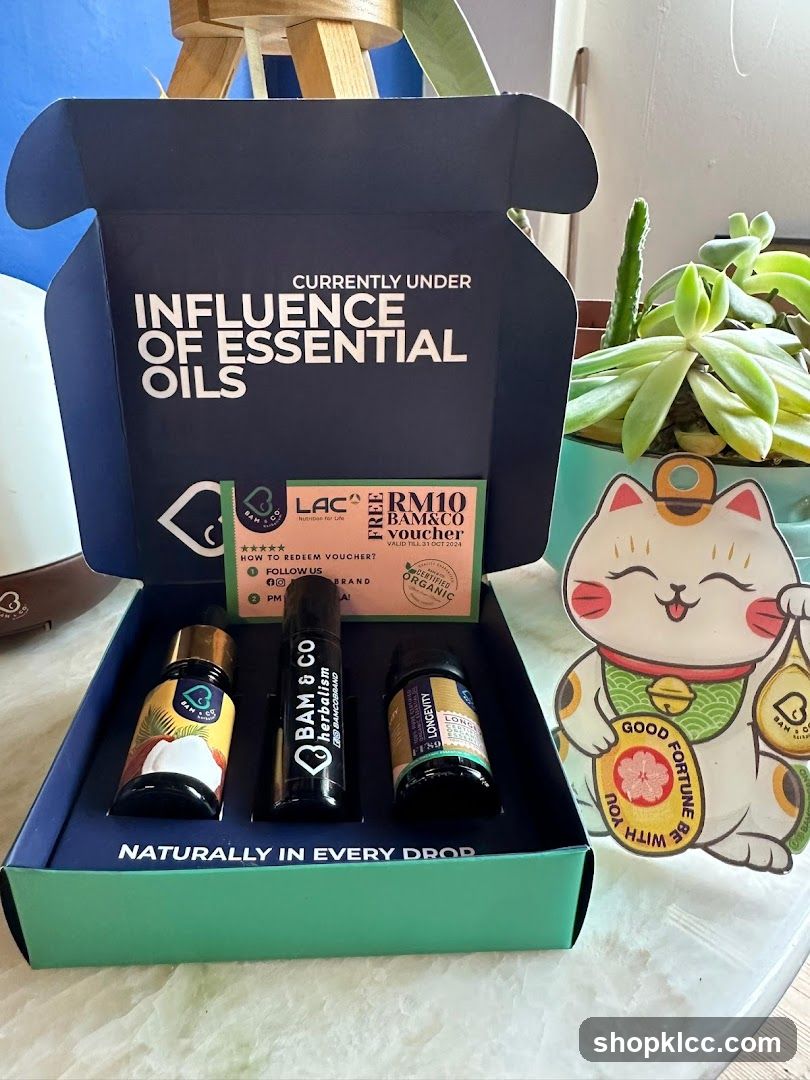 Essential Oils Gift Box