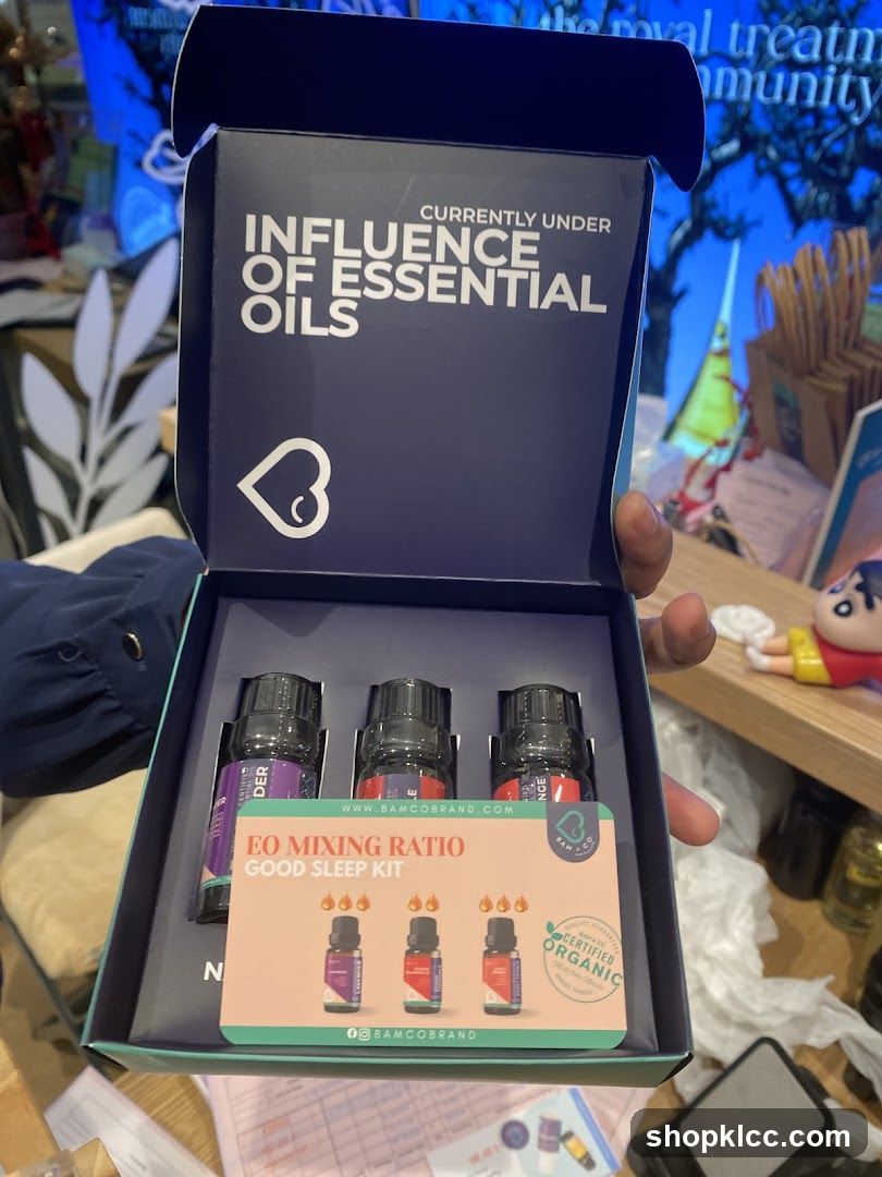 Essential Oils Sleep Kit