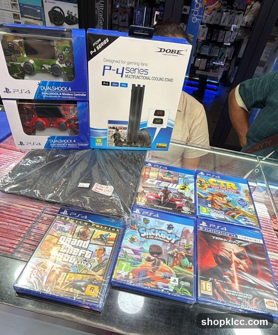 PlayStation 4 Accessories and Games