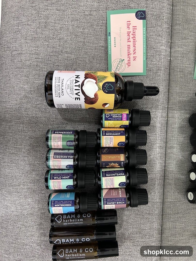 Essential Oils and Coconut Oil