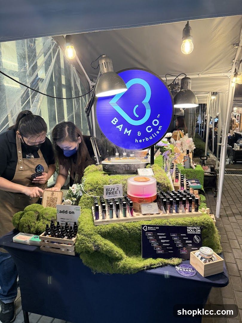 BAM & CO Herbalism Booth