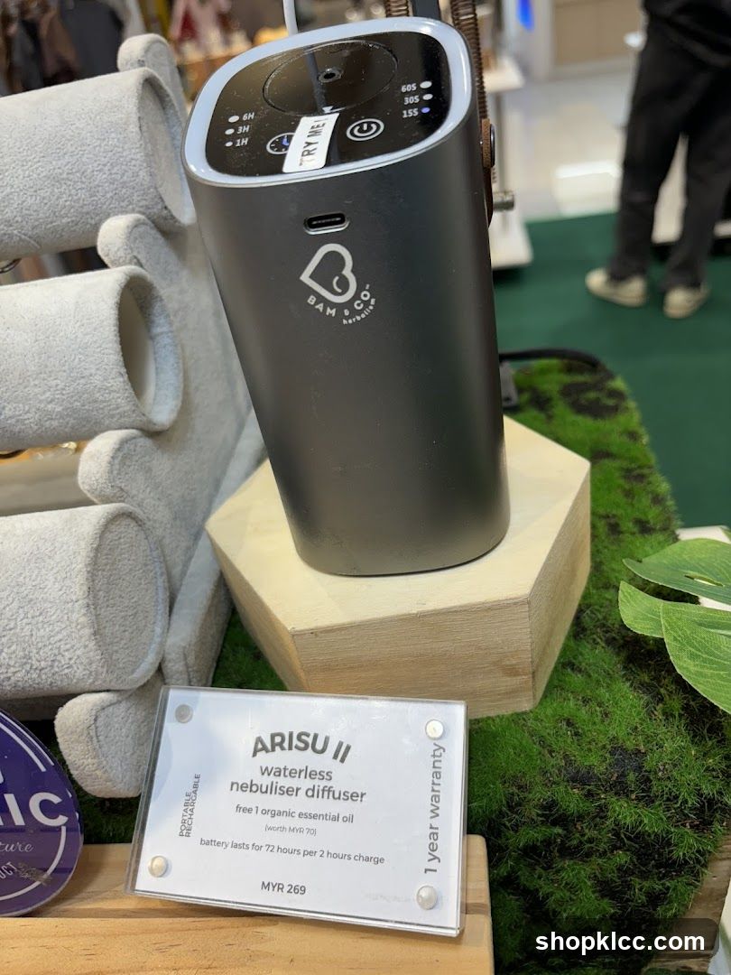 ARISU II waterless nebuliser diffuser