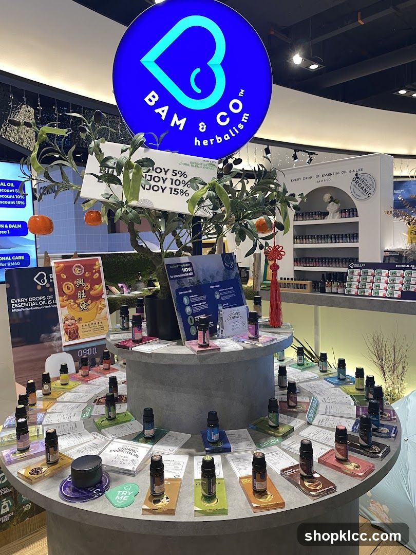 Essential Oil Display