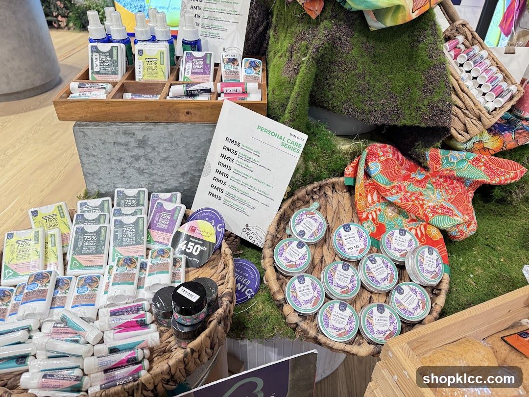 Personal Care Products Display