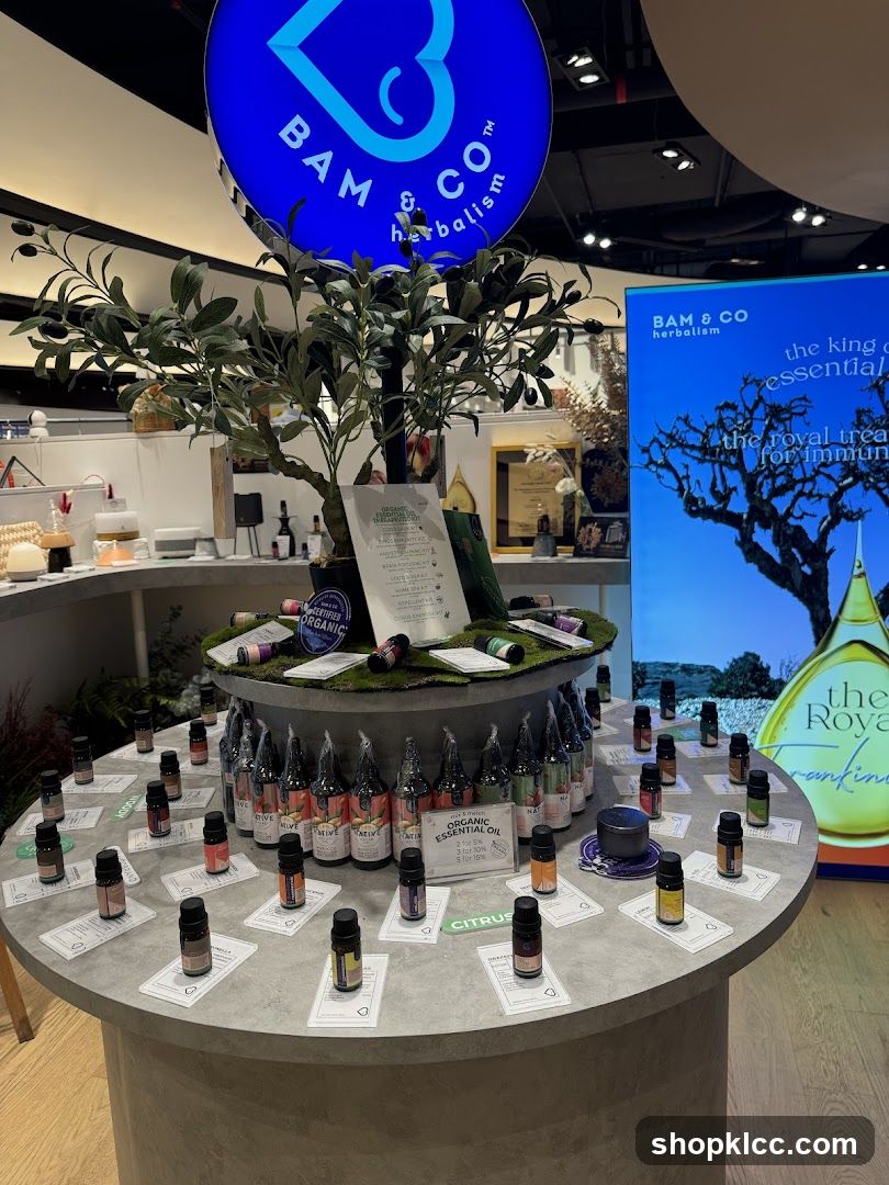 BAM & CO Herbalism Display
