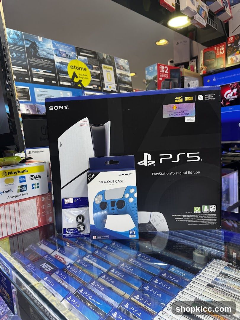 PlayStation 5 Digital Edition and Accessories