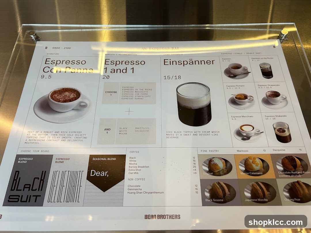 AN ESPRESSO BAR