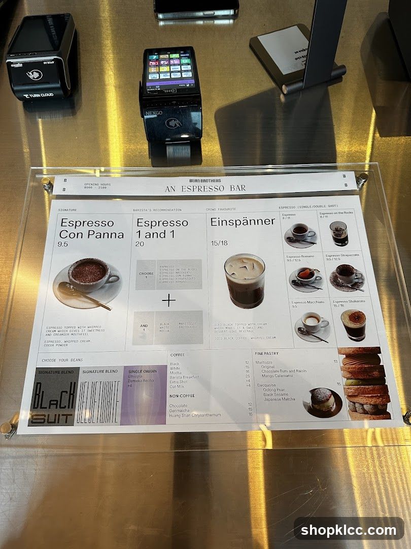 BEAN BROTHERS AN ESPRESSO BAR