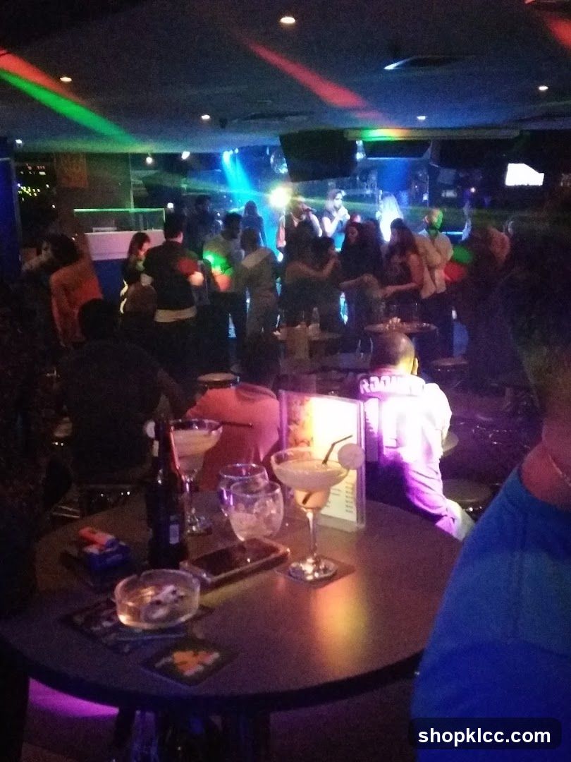 Nightclub with Dancing and Drinks