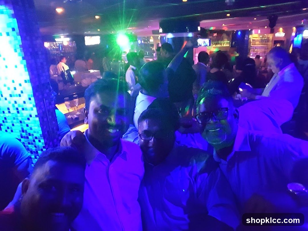 People enjoying themselves in a nightclub