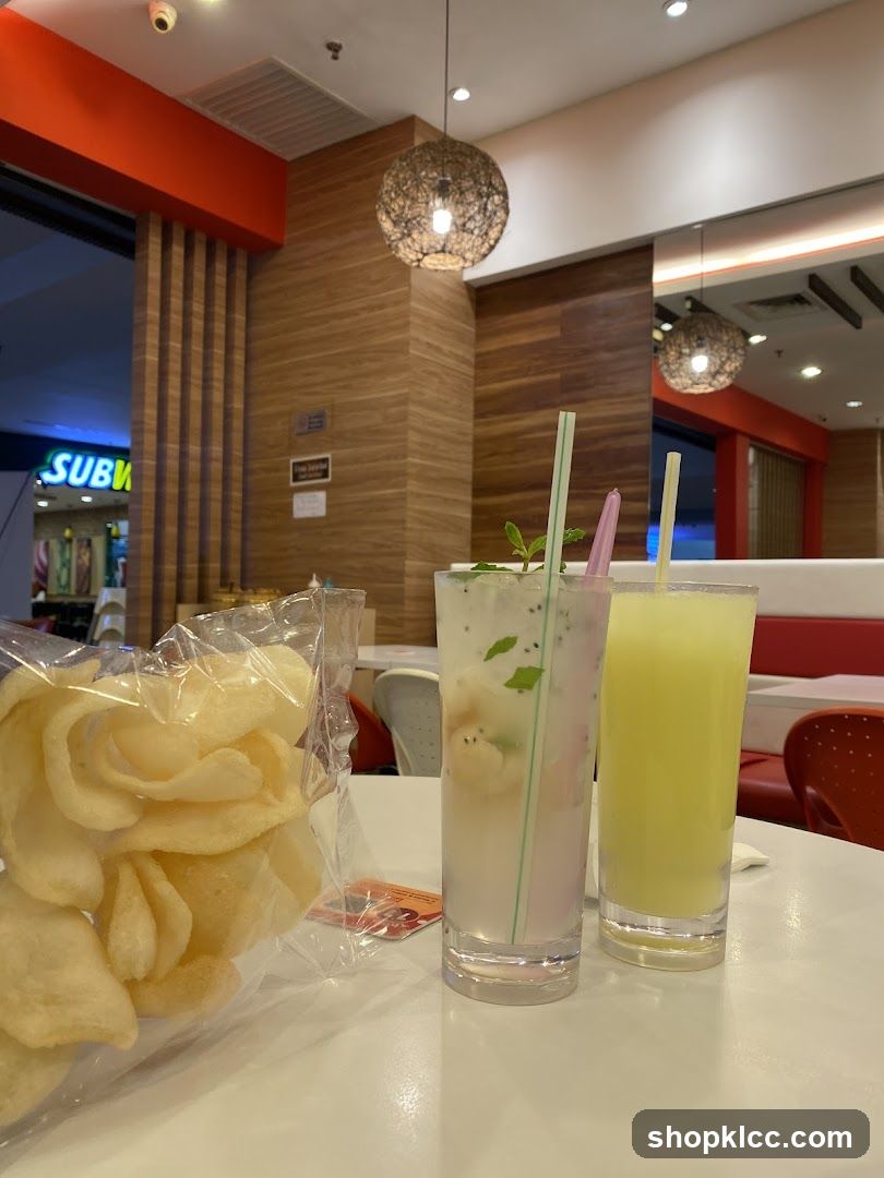 Drinks and Snacks