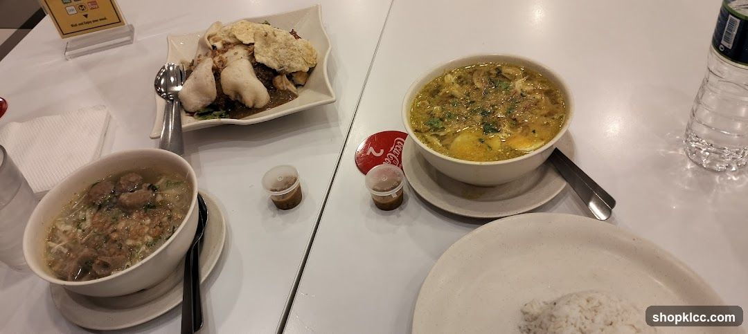 Table with Food and Drinks