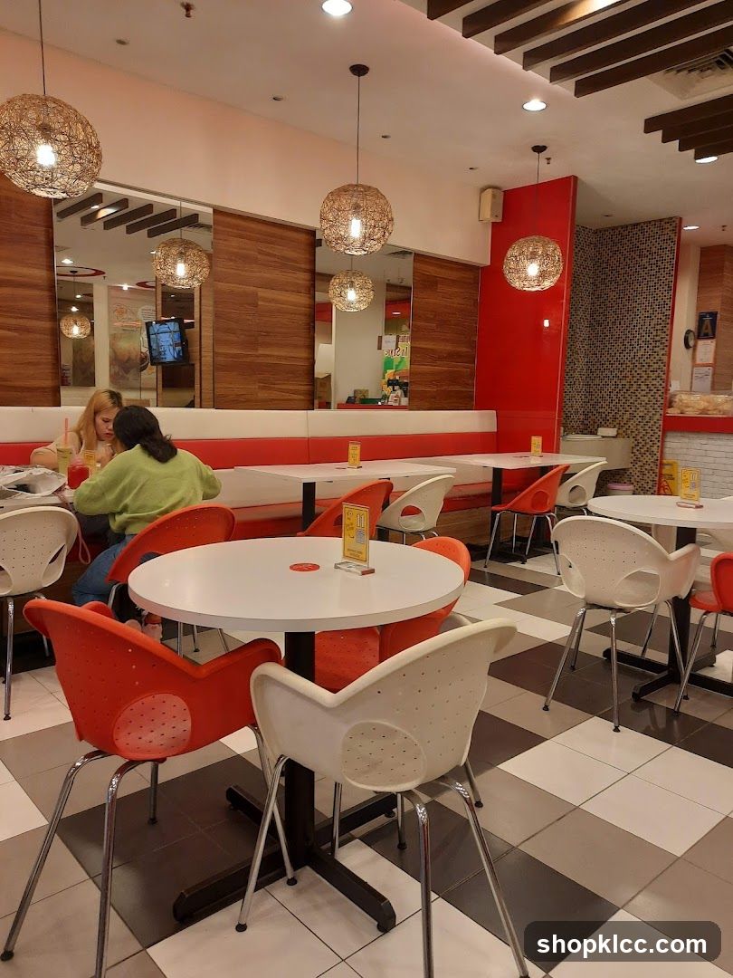 Restaurant Interior with Modern Seating