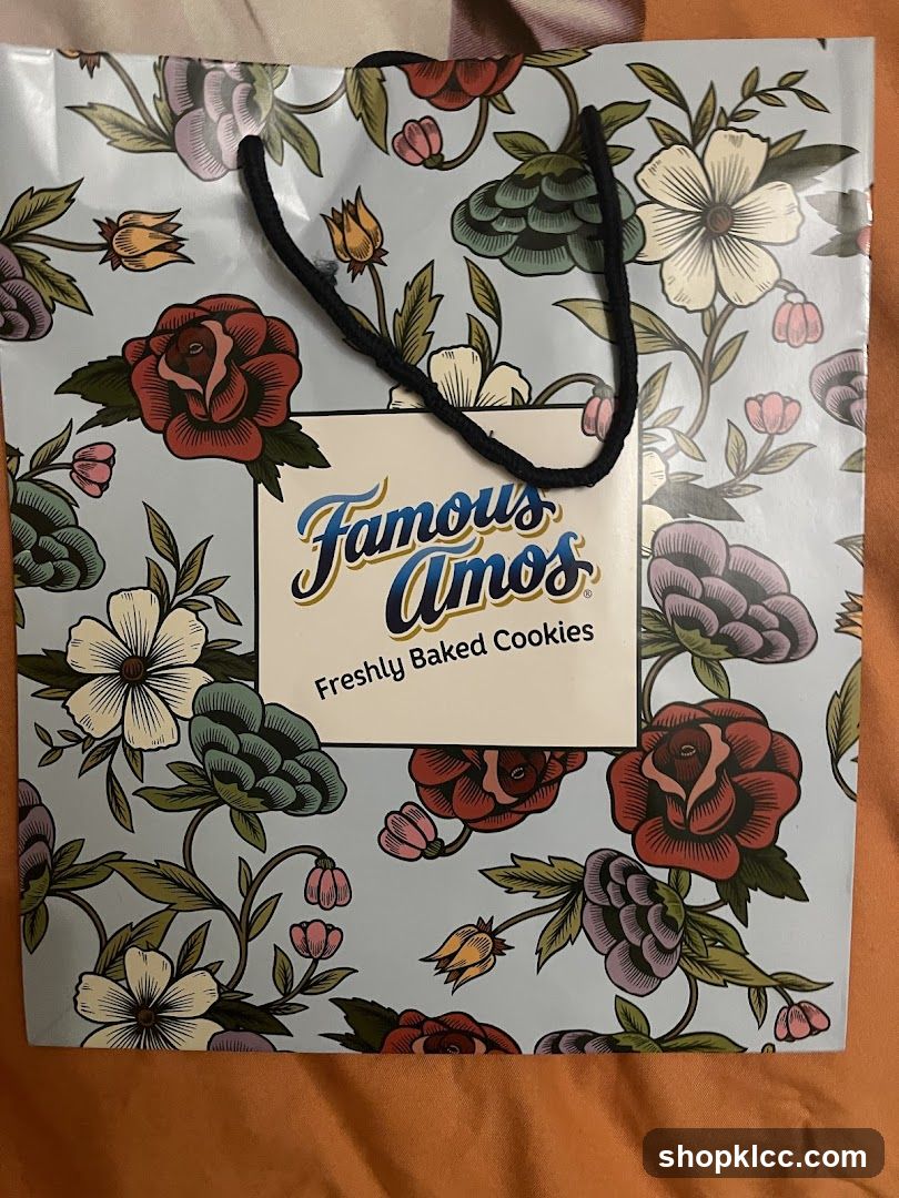 Famous Amos Cookies Bag
