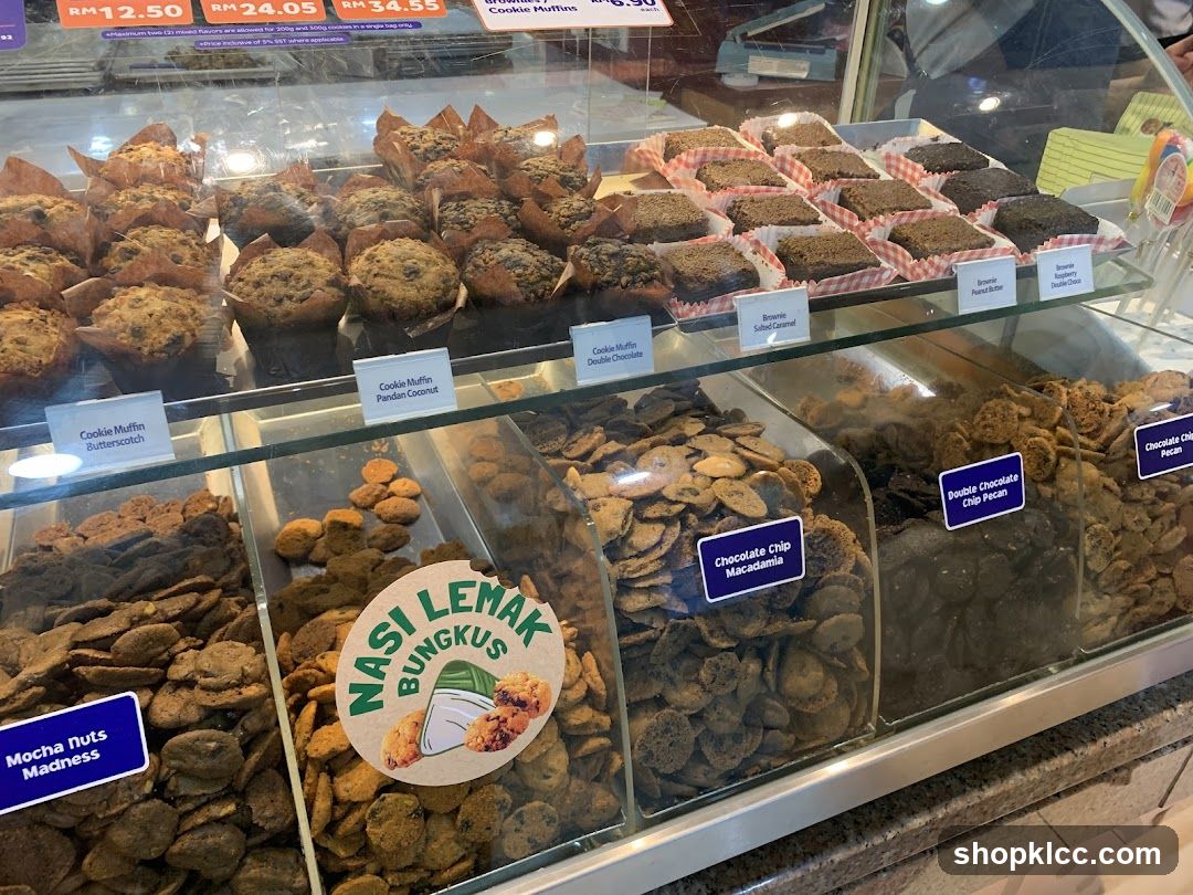 Assortment of baked goods and snacks