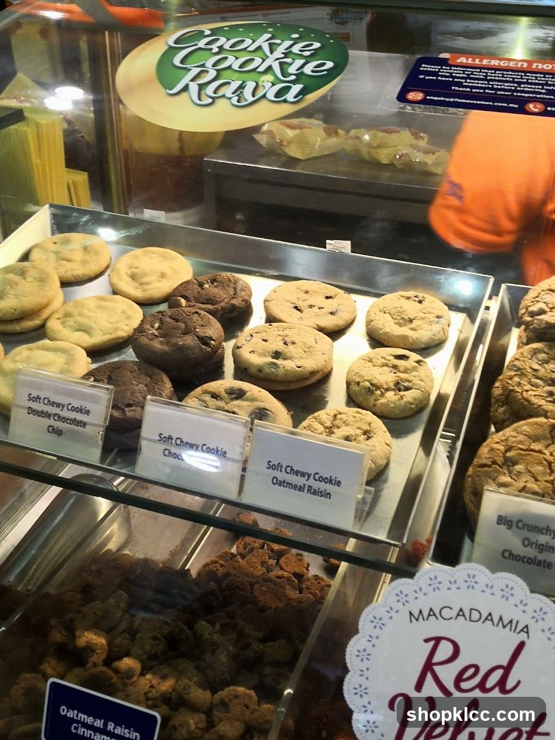 Cookies on display