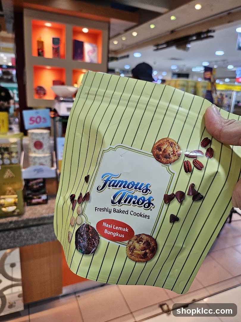 Famous Amos Cookies Packaging