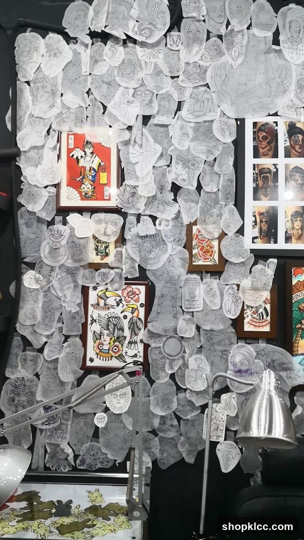 Tattoo Design Wall