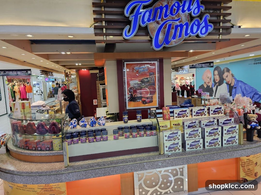 Famous Amos Cookie Stall