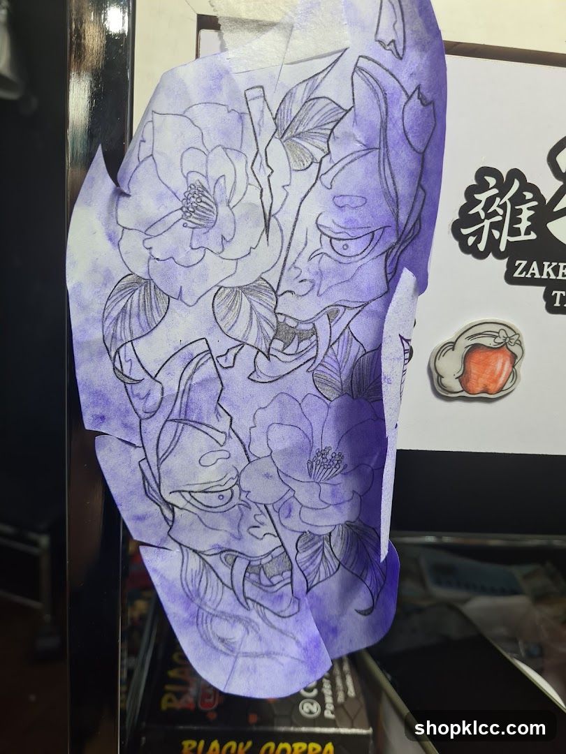 Tattoo Design Sketch