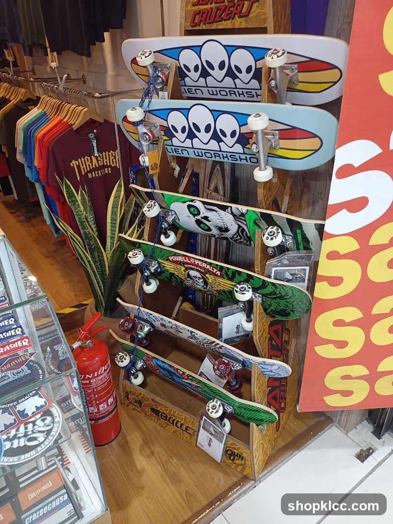 Skate Shop Display