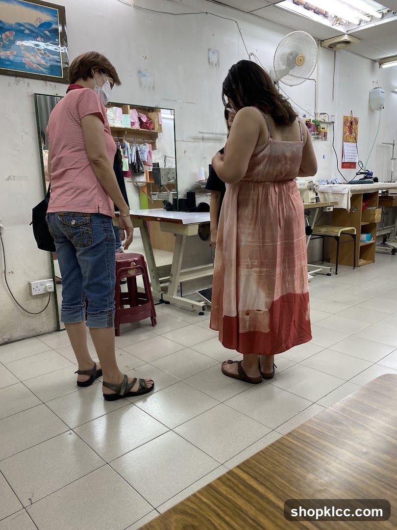 Tailor shop interior