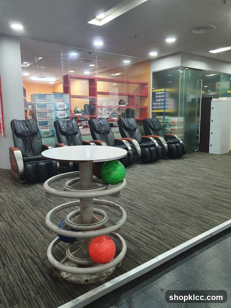 Bowling Alley Seating Area