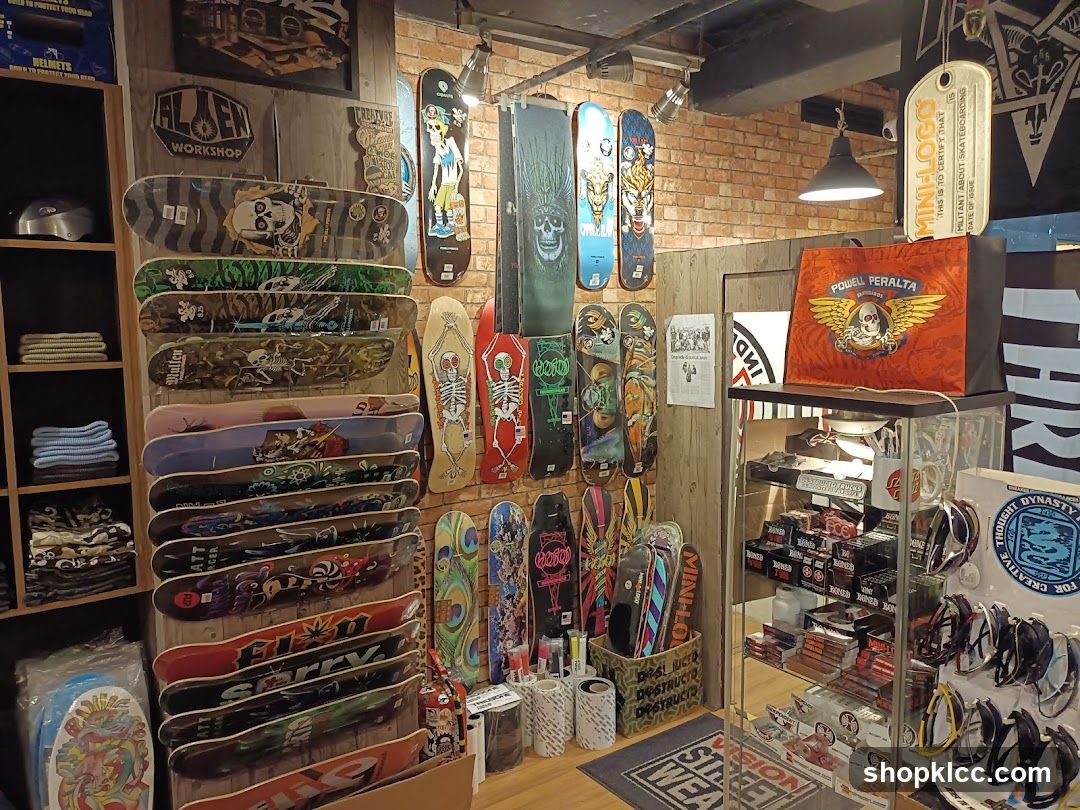 Skateboard Shop Interior