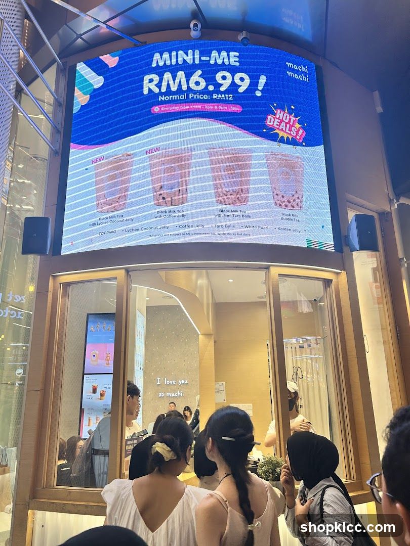 Mochi Mochi Drink Promotion