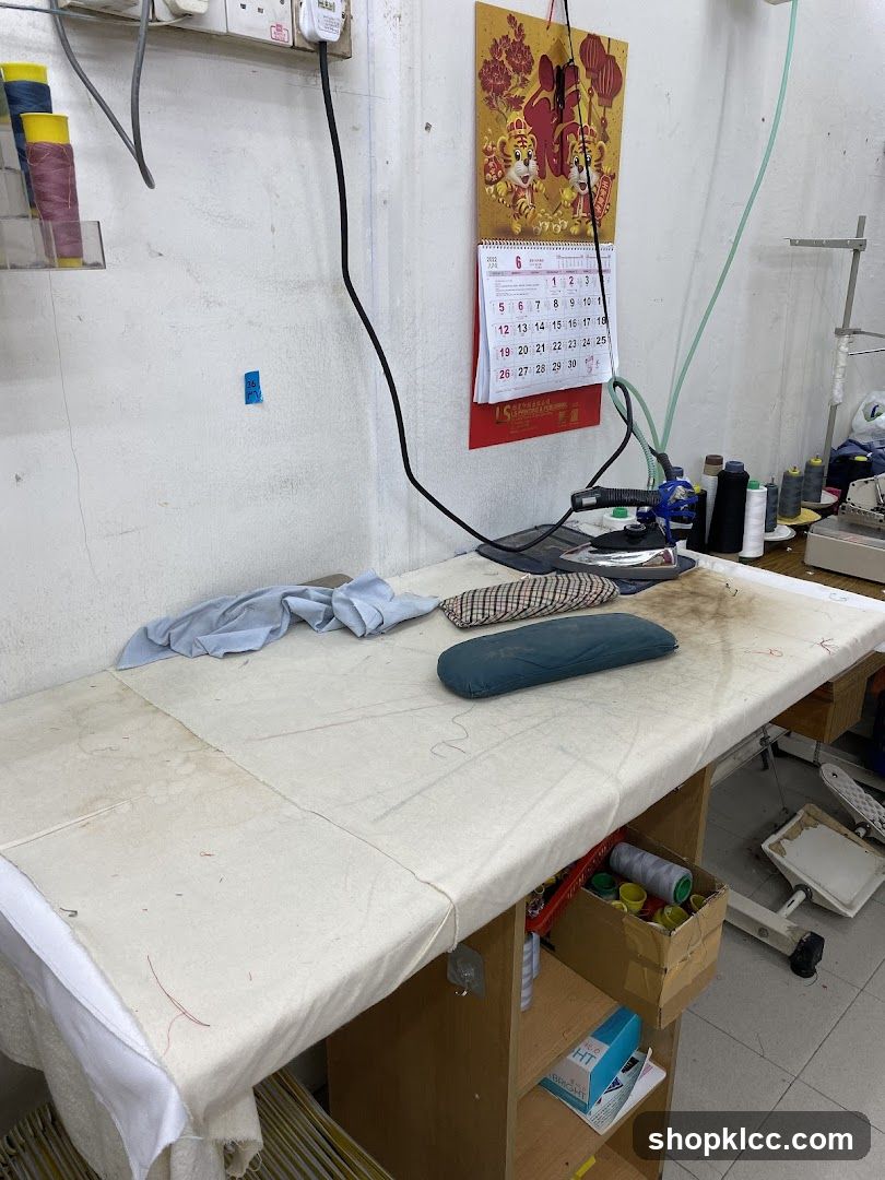 Sewing and Ironing Station
