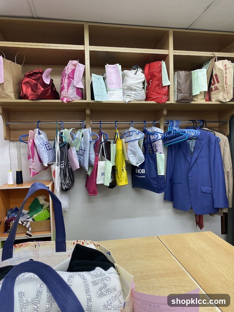 Clothing Store Storage