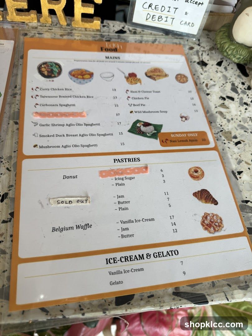 Food Menu