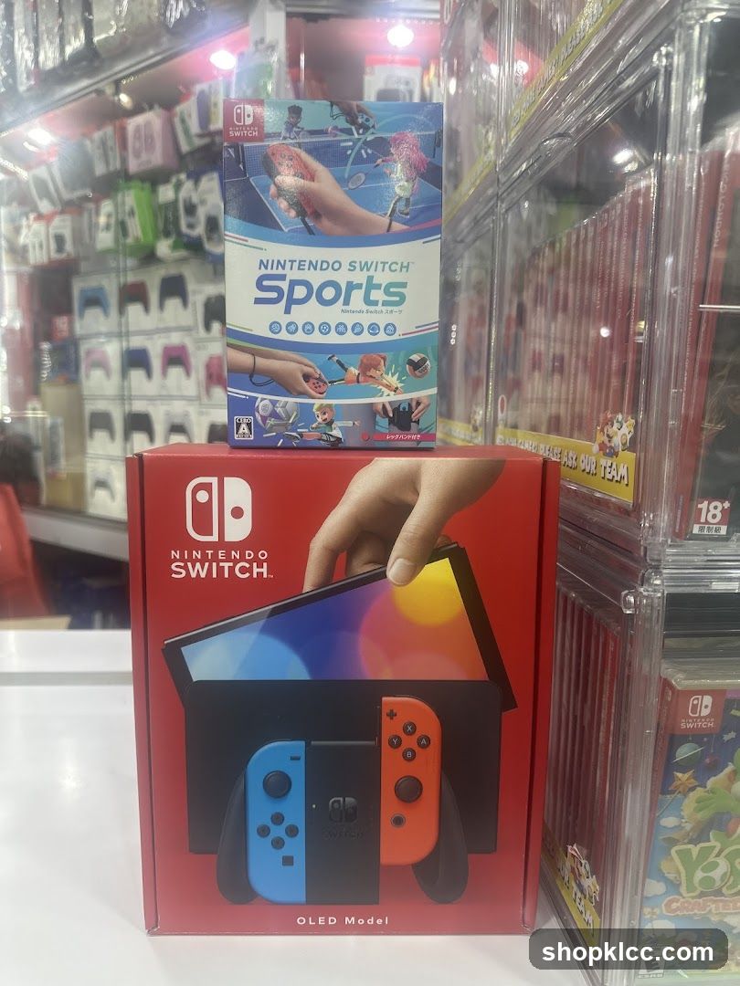 Nintendo Switch OLED Model and Sports Game