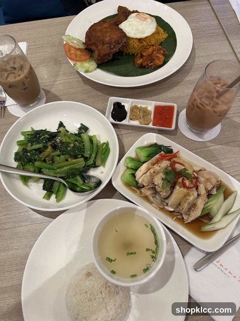 Malaysian Food Spread