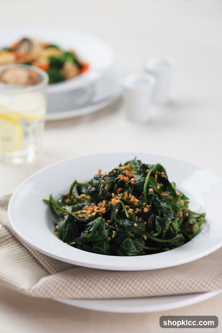 Sautéed Greens with Garlic
