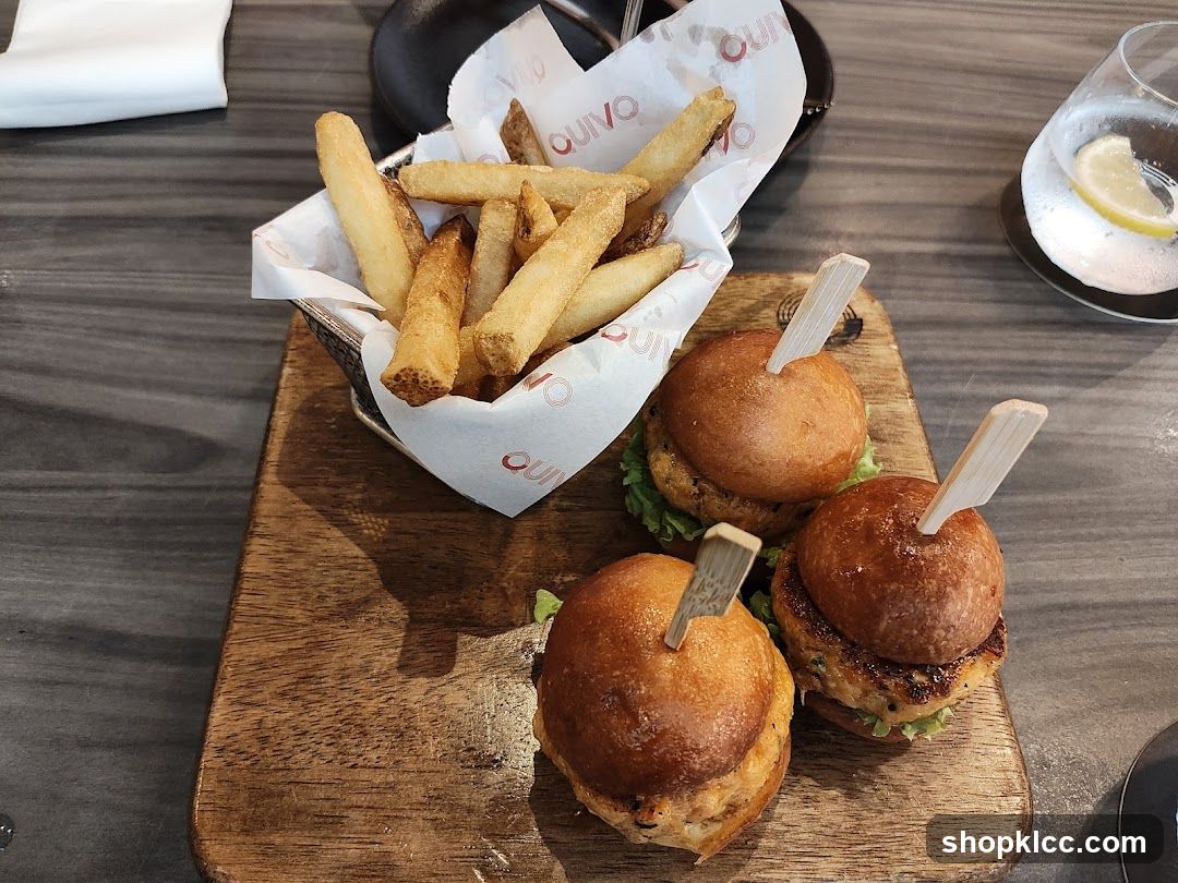 Sliders and Fries