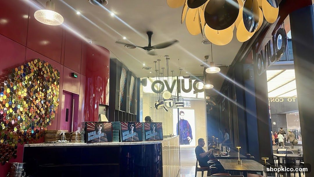 Interior of a modern establishment